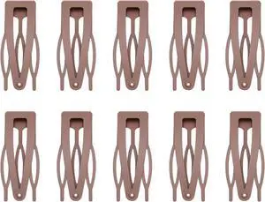 Sightor 10 Pcs Double Grip Hair Clips, Metal Snap Hair Clips Hair Barrettes | Non Slip Hair Clips Brown Barrettes Women Hair Styling Hair Accessories for Thin Thick Hair Sightor 10 Pcs Double Grip Hair Clips, Metal Snap Hair Clips Hair Barrettes | Non Slip Hair Clips Brown Barrettes Women Hair Styling Hair Accessories for Thin Thick Hair