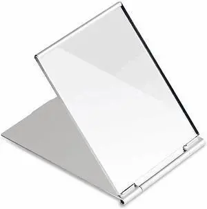 G2PLUS Portable Folding Vanity Mirror, Ultra-Slim Aluminum Shell Travel Mirror, 4x3 Inch Small Mirror for Travel, Bathroom, Makeup, Beauty, Grooming G2PLUS Portable Folding Vanity Mirror, Ultra-Slim Aluminum Shell Travel Mirror, 4x3 Inch Small Mirror for Travel, Bathroom, Makeup, Beauty, Grooming