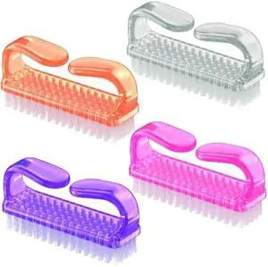 4 Pcs Nail Brush for daily Use - 4 Different Kinds of Fingernail brush with Plastic Handle Nail brush for cleaning Fingernails and Pedicure for Toes and Nails Men Women 4 Pcs Nail Brush for daily Use - 4 Different Kinds of Fingernail brush with Plastic Handle Nail brush for cleaning Fingernails and Pedicure for Toes and Nails Men Women