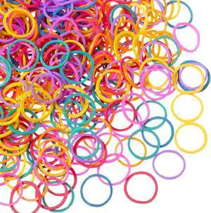 Hicarer 1000 pcs Mini Rubber Hair Bands 1/2" Soft Elastic Bands for Woman Hair Braids Ponytails & Beards Small Dreadlocks, Wedding Hairstyle and More(1.5 cm,Vibrant Color) Hicarer 1000 pcs Mini Rubber Hair Bands 1/2" Soft Elastic Bands for Woman Hair Braids Ponytails & Beards Small Dreadlocks, Wedding Hairstyle and More(1.5 cm,Vibrant Color)