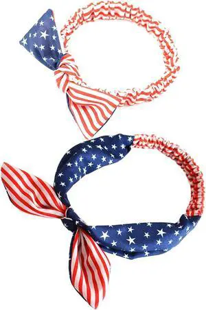 Women Hairbands Elastic Running Sport Headband Hair Accessories for 4th of July Stars Stripes Headwrap TS06N (Baby + Adult) Women Hairbands Elastic Running Sport Headband Hair Accessories for 4th of July Stars Stripes Headwrap TS06N (Baby + Adult)