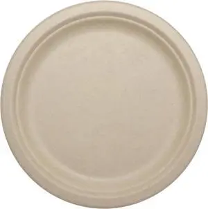 World Centric Compostable Round Paper Plates, 9 Inch (Pack of 20) | Made from Unbleached Plant Fiber, Sustainable, Heavy Duty, Grease Resistant, Microwave & Freezer Safe, No Added PFAS World Centric Compostable Round Paper Plates, 9 Inch (Pack of 20) | Made from Unbleached Plant Fiber, Sustainable, Heavy Duty, Grease Resistant, Microwave & Freezer Safe, No Added PFAS