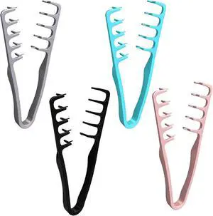 4 Pack Texture Comb, Wide Tooth Styling Comb for Volume & Lift, Root Lifting Hair Tool for Fringe Control & Natural Layer Definition 4 Pack Texture Comb, Wide Tooth Styling Comb for Volume & Lift, Root Lifting Hair Tool for Fringe Control & Natural Layer Definition