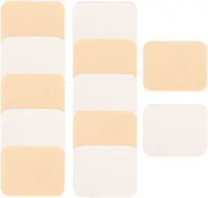 12 Pcs Square Makeup Sponges for Foundation Facial Puff Cosmetic Sponge Round Foam Pad Makeup Eye Face for Liquid Foundation Cream Powders Concealer 12 Pcs Square Makeup Sponges for Foundation Facial Puff Cosmetic Sponge Round Foam Pad Makeup Eye Face for Liquid Foundation Cream Powders Concealer