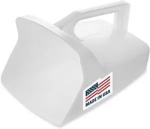 Rubbermaid Commercial Products Food Service Utility Scoop, 64-Ounce, White, for Ice/Bar and Ingredient Use in Restaurant/Kitchen Rubbermaid Commercial Products Food Service Utility Scoop, 64-Ounce, White, for Ice/Bar and Ingredient Use in Restaurant/Kitchen