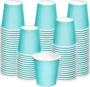 100 pack 3 oz Bathroom Cups, Mouthwash Cups, Small Paper Cups-Blue | Disposable Bathroom Cups 3 oz, Paper Espresso Cups for Bathroom, Mouthwash, Espresso Suitable for Home, Party, Picnic 100 pack 3 oz Bathroom Cups, Mouthwash Cups, Small Paper Cups-Blue | Disposable Bathroom Cups 3 oz, Paper Espresso Cups for Bathroom, Mouthwash, Espresso Suitable for Home, Party, Picnic