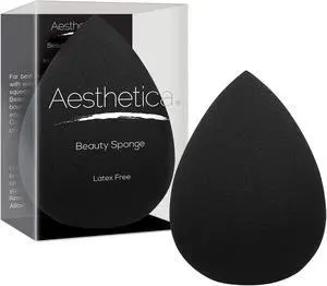 Aesthetica Beauty Sponge Blender, Latex Free & Vegan Makeup Sponge Blender | Aesthetica Cosmetics Beauty Sponge Blender For Powder, Cream or Liquid Application - One Piece Make Up Sponge Aesthetica Beauty Sponge Blender, Latex Free & Vegan Makeup Sponge Blender | Aesthetica Cosmetics Beauty Sponge Blender For Powder, Cream or Liquid Application - One Piece Make Up Sponge