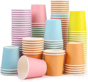LOKIPA 120 PCS Paper Cups, 3OZ Disposable Mouthwash Cups Small Bathroom Cups for Hot or Cold Beverage, Home, Office, Party, Business, Events LOKIPA 120 PCS Paper Cups, 3OZ Disposable Mouthwash Cups Small Bathroom Cups for Hot or Cold Beverage, Home, Office, Party, Business, Events