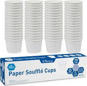 MED PRIDE Disposable Paper Souffle Medicine Cups 0.75 oz,Pill Holder,250-Pk MED PRIDE Disposable Paper Souffle Medicine Cups 0.75 oz,Pill Holder,250-Pk