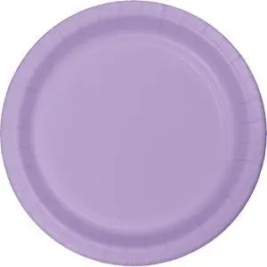 Touch of Color Party Paper Plates, Luscious Lavender, 9 in, 24 ct | Lavender Dinner Plates Made from Premium Paper, Microwavable Plates for Birthdays, Celebrations and Everyday Hosting Touch of Color Party Paper Plates, Luscious Lavender, 9 in, 24 ct | Lavender Dinner Plates Made from Premium Paper, Microwavable Plates for Birthdays, Celebrations and Everyday Hosting