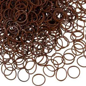 Hicarer 1000 pcs Mini Rubber Hair Bands 1/2" Soft Elastic Bands for Woman Hair Braids Ponytails & Beards Small Dreadlocks, Wedding Hairstyle and More(1.5 cm,Dark Brown) Hicarer 1000 pcs Mini Rubber Hair Bands 1/2" Soft Elastic Bands for Woman Hair Braids Ponytails & Beards Small Dreadlocks, Wedding Hairstyle and More(1.5 cm,Dark Brown)