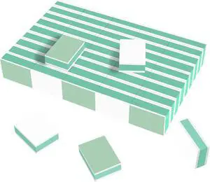 CGBE 50 Count Mini Nail Buffer and Shine Kit, 1000/4000 Grit, Green | Mini Nail Buffers, Fingernail Smoother, Nail Shine Buffer Blocks, Polishing File, For Natural Nails CGBE 50 Count Mini Nail Buffer and Shine Kit, 1000/4000 Grit, Green | Mini Nail Buffers, Fingernail Smoother, Nail Shine Buffer Blocks, Polishing File, For Natural Nails