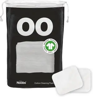 Baby Cotton Pads by LoveNoobs, 60 Ct Organic Cotton Squares, XL Lint-Free | 100% Organic Cotton Pads, GOTS Certified, Ultra Soft, For Baby Sensitive Skin, Premium, Lint-Free, Postpartum, Newborn Baby Cotton Pads by LoveNoobs, 60 Ct Organic Cotton Squares, XL Lint-Free | 100% Organic Cotton Pads, GOTS Certified, Ultra Soft, For Baby Sensitive Skin, Premium, Lint-Free, Postpartum, Newborn