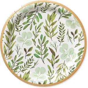American Greetings Wedding or Bridal Shower Party Supplies, Dessert Plates (36-Count) American Greetings Wedding or Bridal Shower Party Supplies, Dessert Plates (36-Count)