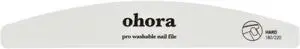 ohora Pro Washable Nail File(Hard) - Nail Shaper & Trimmer - Two-Sided Fine Grit for Smoother Buff - Creates a Consistent Flawless Finish - Professional Nail Care Tool ohora Pro Washable Nail File(Hard) - Nail Shaper & Trimmer - Two-Sided Fine Grit for Smoother Buff - Creates a Consistent Flawless Finish - Professional Nail Care Tool