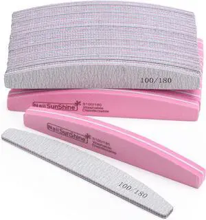 35 Count 100/180 Grit Nail Files and Buffers Kit, Reusable Sanding Buffing Blocks Sponge File Double Sides Emery Boards 35 Count 100/180 Grit Nail Files and Buffers Kit, Reusable Sanding Buffing Blocks Sponge File Double Sides Emery Boards