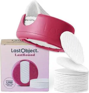 LastRound Reusable Makeup Remover Pads - 7 Washable Eco-Friendly Reusable Cotton Rounds for Face - Sustainable & Soft Cotton Face Pads for Facial Cleansing & Eye Makeup Removal - Travel Storage Case LastRound Reusable Makeup Remover Pads - 7 Washable Eco-Friendly Reusable Cotton Rounds for Face - Sustainable & Soft Cotton Face Pads for Facial Cleansing & Eye Makeup Removal - Travel Storage Case