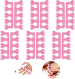 Piriuuo 12 Pcs Sponge Toe Separators for Pedicure, Soft Foam Toe Separators Comfortable Toe Separators for Women Flexible Toe Spacers for Pedicures Toe Dividers for Women Nail Art Pedicure Manicure Piriuuo 12 Pcs Sponge Toe Separators for Pedicure, Soft Foam Toe Separators Comfortable Toe Separators for Women Flexible Toe Spacers for Pedicures Toe Dividers for Women Nail Art Pedicure Manicure