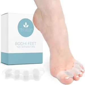 Mind Bodhi Toe Separators/Toe Spacers - Men & Women - Regular Size - Clear Mind Bodhi Toe Separators/Toe Spacers - Men & Women - Regular Size - Clear