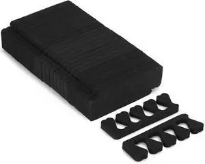 Toe Separators Set - 52 Pieces Premium Pedicure Tool, Spa Party Salon Polishing Separator (Black) Toe Separators Set - 52 Pieces Premium Pedicure Tool, Spa Party Salon Polishing Separator (Black)