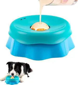 Dog Lick Bowl, Slow Feeder Dog Bowl with Anti-Slip Module, Silicone Dog Licking Bowl for Peanut Butter, Yogurt and Treats, Non-Slip Dog Lick Bowl-Suitable for Large, Medium, and Small Dogs Dog Lick Bowl, Slow Feeder Dog Bowl with Anti-Slip Module, Silicone Dog Licking Bowl for Peanut Butter, Yogurt and Treats, Non-Slip Dog Lick Bowl-Suitable for Large, Medium, and Small Dogs
