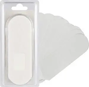Cuccio Pro Pedicure File Refills 180 Grit White Disposable Sheets Water-Resistant and Hygienic Compatible with Stainless Steel Pedicure File Pack of 50 Cuccio Pro Pedicure File Refills 180 Grit White Disposable Sheets Water-Resistant and Hygienic Compatible with Stainless Steel Pedicure File Pack of 50
