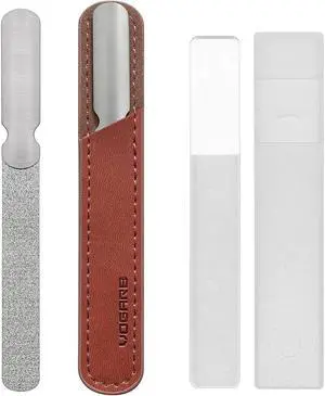 Diamond Nail File for Natural Nails, 4.6 Inch Double Sided 180 Grits Emery Boards Metal Toe Nail Files for Thick Toenails and Fingernail (1 Pack) Diamond Nail File for Natural Nails, 4.6 Inch Double Sided 180 Grits Emery Boards Metal Toe Nail Files for Thick Toenails and Fingernail (1 Pack)