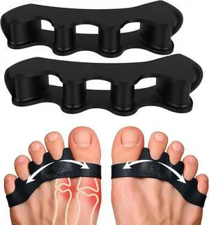 VYCE PrimalStep Toe Separators, Spreaders, Spacers, S/M | Straightener to Correct Toes for Men and Women, Bunion Corrector, Plantar Fasciitis and Athletic Mobility VYCE PrimalStep Toe Separators, Spreaders, Spacers, S/M | Straightener to Correct Toes for Men and Women, Bunion Corrector, Plantar Fasciitis and Athletic Mobility