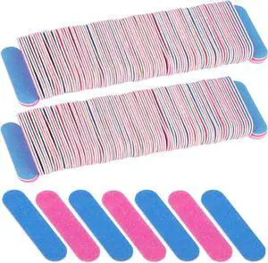 300 Pcs Mini Nail Files Double Sided Emery Boards Small Disposable Nail Files Bulk Manicure Pedicure Tools for Men, Women, Kids- 2 Inch 300 Pcs Mini Nail Files Double Sided Emery Boards Small Disposable Nail Files Bulk Manicure Pedicure Tools for Men, Women, Kids- 2 Inch