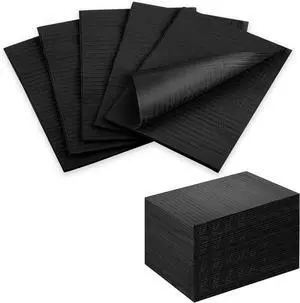 Nail Art Table Mat - Disposable Nail Paper Towels (50PCS) - Black Waterproof 3-Ply Nail Art Paper 13" X 18" Pads for Nail Table Decoration Kit, Nail Art Accessories Nail Art Table Mat - Disposable Nail Paper Towels (50PCS) - Black Waterproof 3-Ply Nail Art Paper 13" X 18" Pads for Nail Table Decoration Kit, Nail Art Accessories