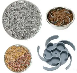 2PCS Slow Feeder Dog Bowls Insert and Lick Mat Set for Dogs | Strong suction cups fit snugly,safe food silicone,slowing eating,for wet or dry food,dishwasher safe,fits most dog bowls 2PCS Slow Feeder Dog Bowls Insert and Lick Mat Set for Dogs | Strong suction cups fit snugly,safe food silicone,slowing eating,for wet or dry food,dishwasher safe,fits most dog bowls
