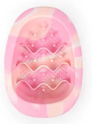 CHEWFFON Dog & Cat Lick Mat Bowl with Suction Cups, Cotton Candy Small | BPA-Free Silicone Slow Feeder Bowl, Non Slip Pet Food Bowl, Reduces Boredom and Anxiety, Dishwasher Safe CHEWFFON Dog & Cat Lick Mat Bowl with Suction Cups, Cotton Candy Small | BPA-Free Silicone Slow Feeder Bowl, Non Slip Pet Food Bowl, Reduces Boredom and Anxiety, Dishwasher Safe