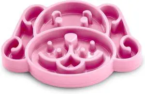 Slow Feeder Dog Bowl, 3 Cups, Anti-Choking & Anti-Gulping, Reduces Bloat, Non-Slip, Durable Slow Eating Bowl for Small to Medium Dogs, Healthy Pet Feeding Dish (Pink) Slow Feeder Dog Bowl, 3 Cups, Anti-Choking & Anti-Gulping, Reduces Bloat, Non-Slip, Durable Slow Eating Bowl for Small to Medium Dogs, Healthy Pet Feeding Dish (Pink)