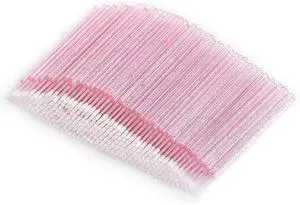 400 Microswabs - Pink Micro Applicator Brush Replacements for Eyelash Extensions 400 Microswabs - Pink Micro Applicator Brush Replacements for Eyelash Extensions