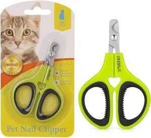 Pet Nail Clippers, Cat & Kitten Claw Nail Clipper Safe Sharp Trimmer | Update Version Professional Stainless Steel Pet Nail Clipper for Cat, Puppy,Rabbit, Kitten & Small Dog,Sharp & Safe (Green) Pet Nail Clippers, Cat & Kitten Claw Nail Clipper Safe Sharp Trimmer | Update Version Professional Stainless Steel Pet Nail Clipper for Cat, Puppy,Rabbit, Kitten & Small Dog,Sharp & Safe (Green)