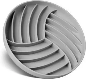 Silicone Slow Feeder Bowls for Dogs and Cats - Wet Food, Suction Cups, Interactive, Reduces Boredom, Anxiety, Anti-Choking, Non-Slip Design (Gray) Silicone Slow Feeder Bowls for Dogs and Cats - Wet Food, Suction Cups, Interactive, Reduces Boredom, Anxiety, Anti-Choking, Non-Slip Design (Gray)