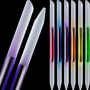 Maitys 6 Pieces Glass Cuticle Pusher Glass Cuticle Stick Set Double Sided Crystal Nail Files Precision Manicure Pedicure Pusher Tools(Pink, Blue, Purple, Orange, Yellow, Green) Maitys 6 Pieces Glass Cuticle Pusher Glass Cuticle Stick Set Double Sided Crystal Nail Files Precision Manicure Pedicure Pusher Tools(Pink, Blue, Purple, Orange, Yellow, Green)