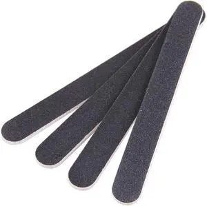 10 PCS Professional Double Sided Nail Files Emery Board Grit Black Gel Cosmetic Manicure Pedicure 10 PCS Professional Double Sided Nail Files Emery Board Grit Black Gel Cosmetic Manicure Pedicure