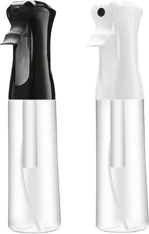 THINTON Mist Spray Bottle for Hair (10oz/300ml) - 2 Pcs | Continuous Spray Bottle for Salons Cleaning Plants Gardening THINTON Mist Spray Bottle for Hair (10oz/300ml) - 2 Pcs | Continuous Spray Bottle for Salons Cleaning Plants Gardening