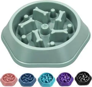 UPSKY Slow Feeder Dog Bowl Anti-Chocking Slower Feeding Pet Puzzle Bowls | Interactive Bloat Stop Dog Food Dishes, Non-Slide Dogs Lick Treat for Small Medium, Slow-Eating Maze Design, Easy to Clean UPSKY Slow Feeder Dog Bowl Anti-Chocking Slower Feeding Pet Puzzle Bowls | Interactive Bloat Stop Dog Food Dishes, Non-Slide Dogs Lick Treat for Small Medium, Slow-Eating Maze Design, Easy to Clean