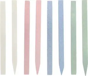 8 Pieces Stone Nail File and Pumice Stone Stick Set - Nail Cuticle Pusher and Buffing Tool for Home and Salon Use 8 Pieces Stone Nail File and Pumice Stone Stick Set - Nail Cuticle Pusher and Buffing Tool for Home and Salon Use