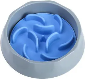 Slow Feed Dog Bowl with Detachable Silicone Insert 2-in-1 Pet Food & Water Bowl, Anti-Bloat Design, 170mm Diameter, 190mm Base (Sky Blue) Slow Feed Dog Bowl with Detachable Silicone Insert 2-in-1 Pet Food & Water Bowl, Anti-Bloat Design, 170mm Diameter, 190mm Base (Sky Blue)
