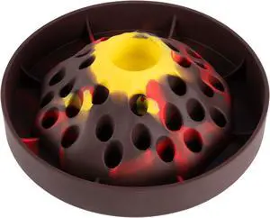 PEGGY11 Volcano-Shaped Silicone Slow Feeder Bowl for Dogs | Raised center design, Multiple Food Pockets, Nonslip base, Dishwasher-safe, Food-grade material, Mealtime enrichment PEGGY11 Volcano-Shaped Silicone Slow Feeder Bowl for Dogs | Raised center design, Multiple Food Pockets, Nonslip base, Dishwasher-safe, Food-grade material, Mealtime enrichment