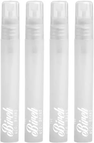 Birch Mini Portable Mist Empty Spray Mister for Craft 10ml (white 4 pk),4 Count (Pack of 1) Birch Mini Portable Mist Empty Spray Mister for Craft 10ml (white 4 pk),4 Count (Pack of 1)