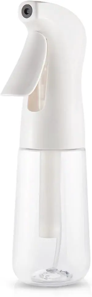 TANSHINE Continuous Spray Bottle for Hair,Ultra Fine Mist Water Hair Spray Bottles,Mister Spray Bottle,Refillable Plastic Sprayer for Hairstyling, Cleaning,Alcohol, Plants, Salons,6.8oz/200ml,Clear TANSHINE Continuous Spray Bottle for Hair,Ultra Fine Mist Water Hair Spray Bottles,Mister Spray Bottle,Refillable Plastic Sprayer for Hairstyling, Cleaning,Alcohol, Plants, Salons,6.8oz/200ml,Clear