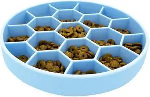 Mr. Peanut's Interactive Slow Feed Dog Bowl, Fun Healthy Bloat Stop Feeder (Medium) Mr. Peanut's Interactive Slow Feed Dog Bowl, Fun Healthy Bloat Stop Feeder (Medium)