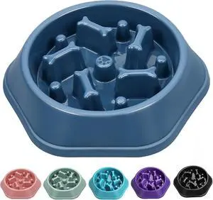 UPSKY Slow Feeder Dog Bowl Anti-Chocking Slower Feeding Pet Puzzle Bowls | Interactive Bloat Stop Dog Food Dishes, Non-Slide Dogs Lick Treat for Small Medium, Slow-Eating Maze Design, Easy to Clean UPSKY Slow Feeder Dog Bowl Anti-Chocking Slower Feeding Pet Puzzle Bowls | Interactive Bloat Stop Dog Food Dishes, Non-Slide Dogs Lick Treat for Small Medium, Slow-Eating Maze Design, Easy to Clean