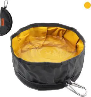 LumoLeaf Collapsible Dog Travel Bowl, 8 Cups Large Lightweight Foldable Bowl, Water and Food Bowls for Pets Dogs Cats with Zipper LumoLeaf Collapsible Dog Travel Bowl, 8 Cups Large Lightweight Foldable Bowl, Water and Food Bowls for Pets Dogs Cats with Zipper