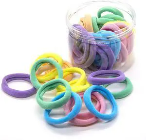 48PCS Seamless Hair Ties Macaron Rainbow Colorful High Elastic Ponytail Holders Hair Bands for Women Girls Teens Children Thick Hair Thin Hair Braided Accessories No Damage Stretchy Gift for Her 48PCS Seamless Hair Ties Macaron Rainbow Colorful High Elastic Ponytail Holders Hair Bands for Women Girls Teens Children Thick Hair Thin Hair Braided Accessories No Damage Stretchy Gift for Her
