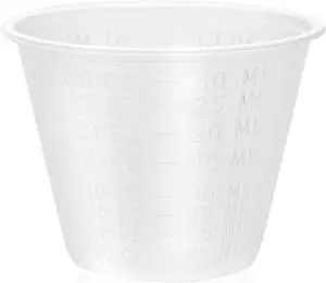 Dealmed Medicine Cups - Graduated Disposable Plastic - 100 Count 1 oz | Clear Color, Round Shape, 8.5 in Height, 2 in Diameter, For Liquid Or Pill Dosing, Clinics And Home Use, Hand Wash Only Dealmed Medicine Cups - Graduated Disposable Plastic - 100 Count 1 oz | Clear Color, Round Shape, 8.5 in Height, 2 in Diameter, For Liquid Or Pill Dosing, Clinics And Home Use, Hand Wash Only